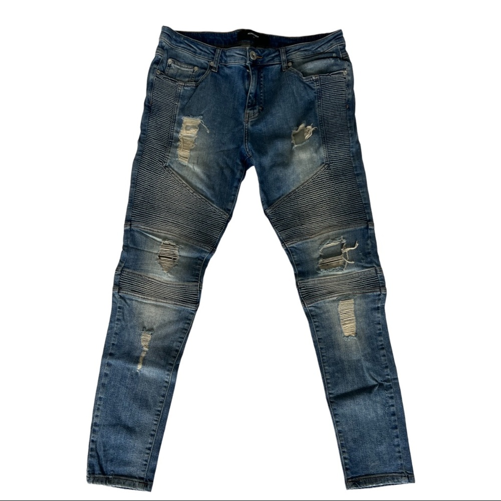 REPRESENT DENIM JEANS (BIKER STYLE)
